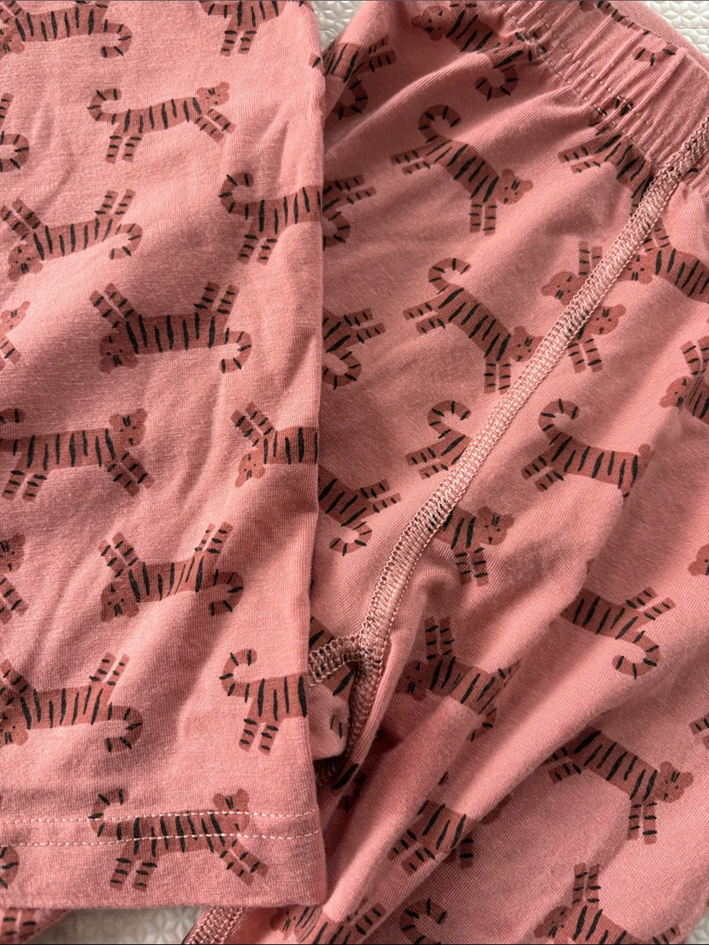 Hanna Andersson Tiger print pajama set